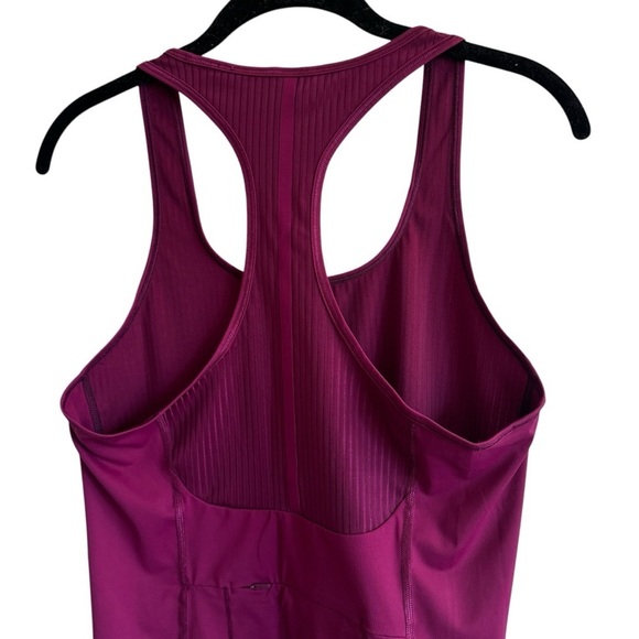 Athleta Vitality Rib Tank, Velvet Plum, Size M - Picture 9 of 11